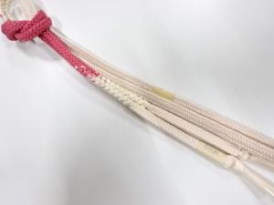 未使用品　正絹　手組帯締め